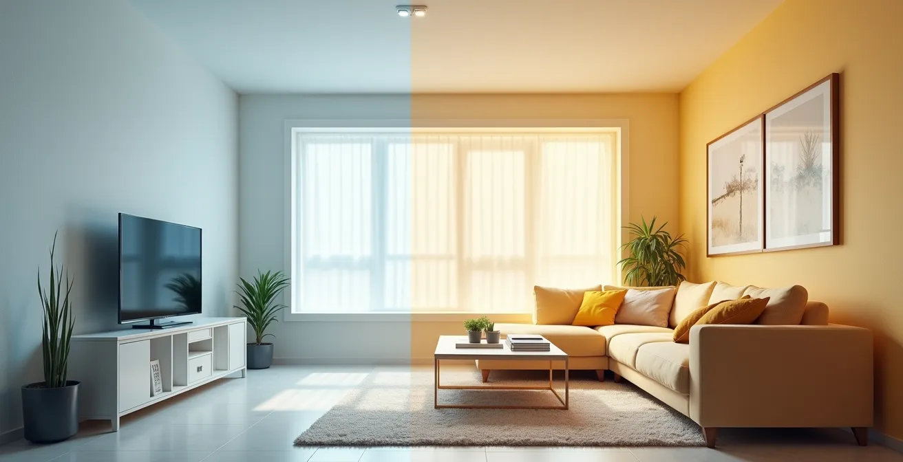 Comparaison visuelle entre plafond global et plafonds par catégories lors d'un sinistre